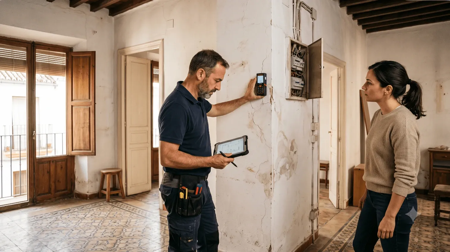 Inspección técnica de una vivienda antes de comprar para reformar en Córdoba
