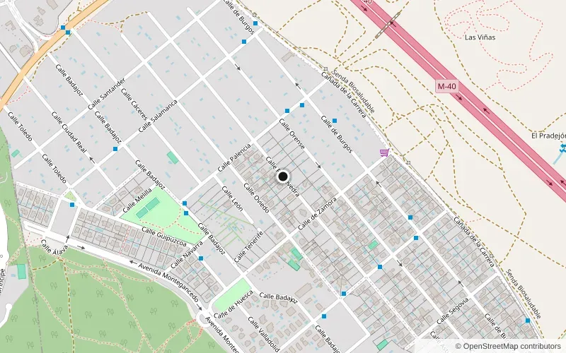 Ubicación de Sede comercial y operativa en Pozuelo de Alarcón sobre OpenStreetMap
